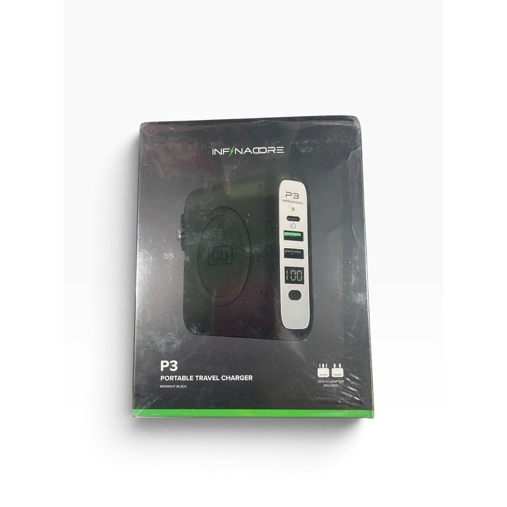 InfinaCore P3 Wireless Travel Portable Charger Bank